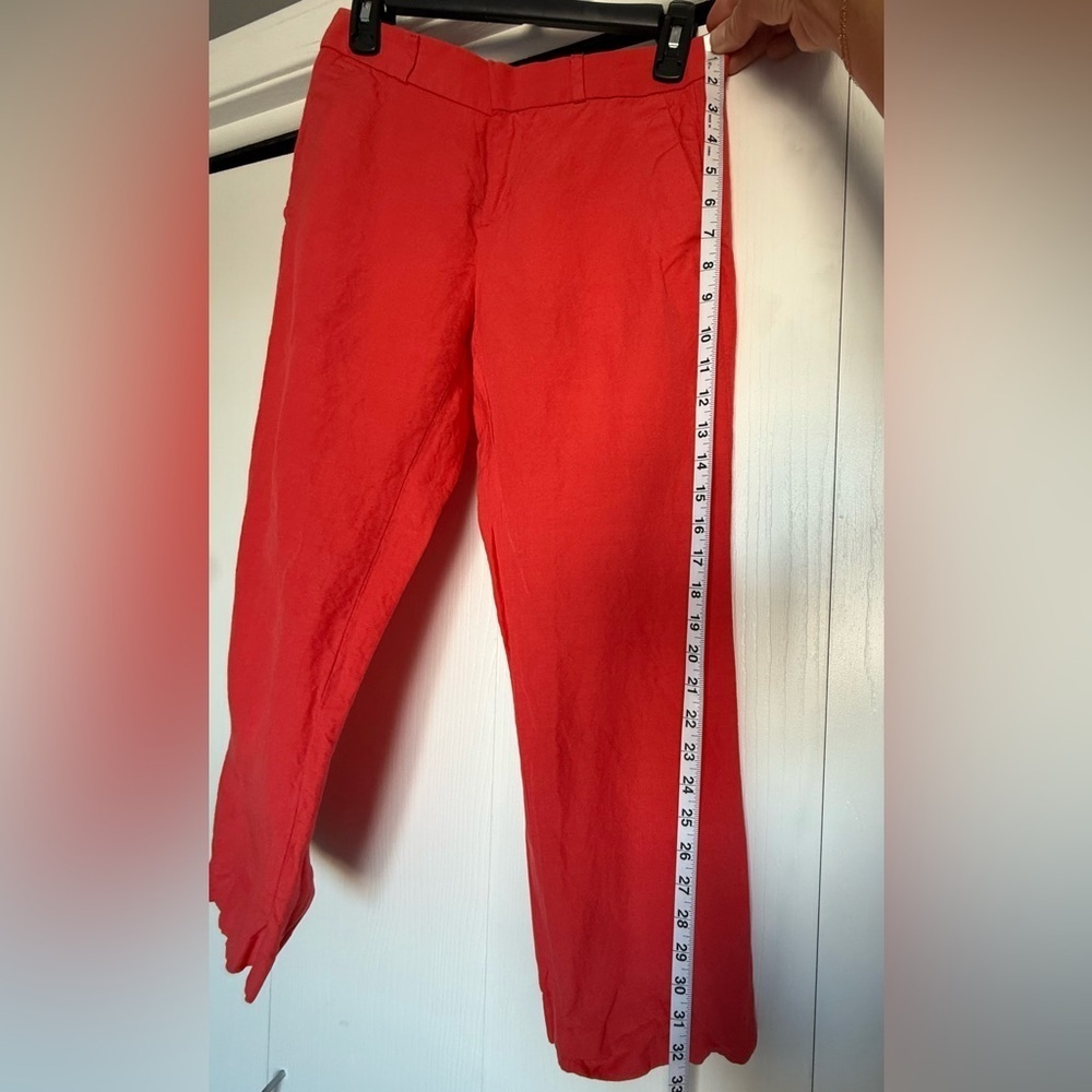 Banana Republic Red Capris - Picture 2 of 8